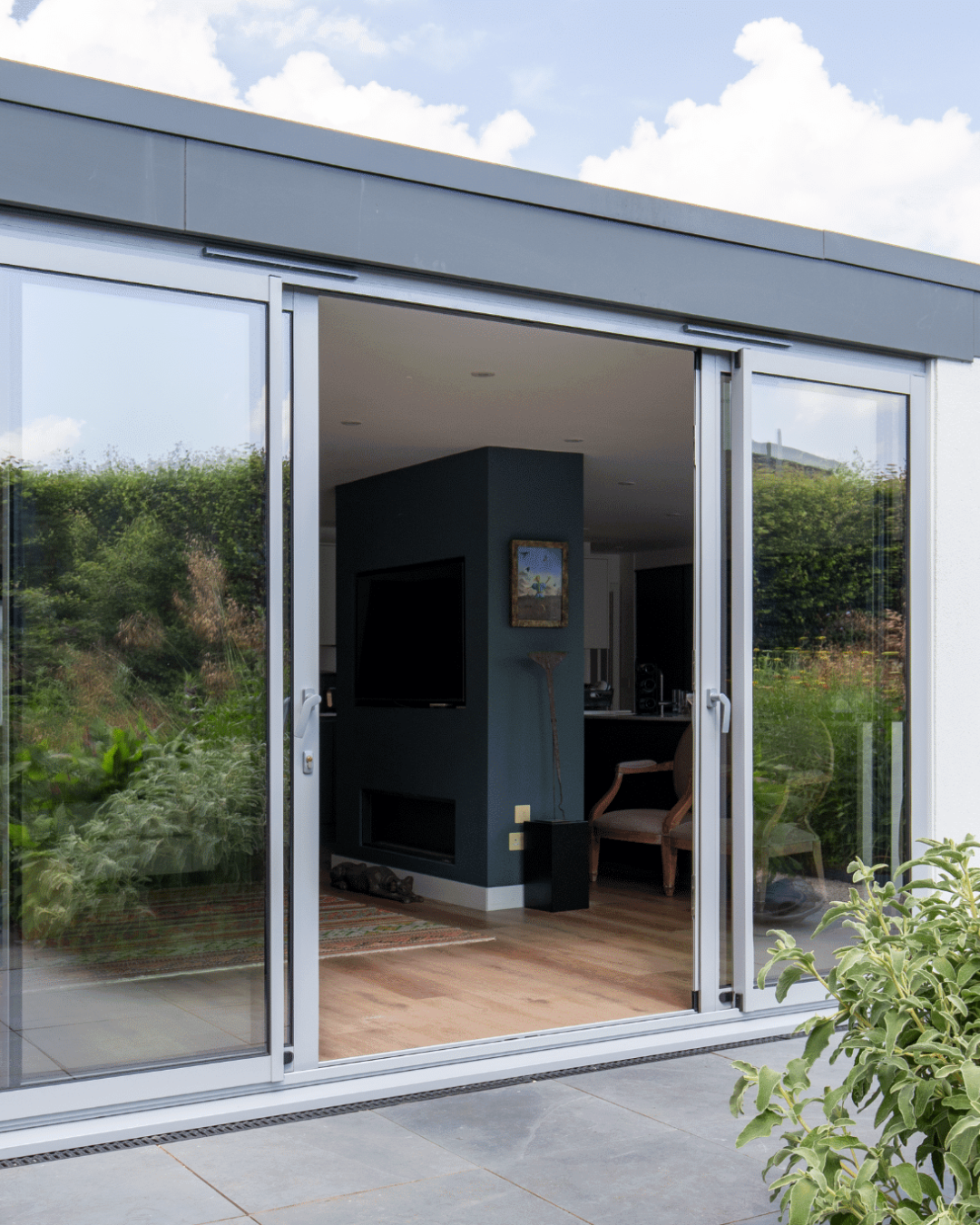 aluminium sliding patio door Wilmslow installed by alexander windows