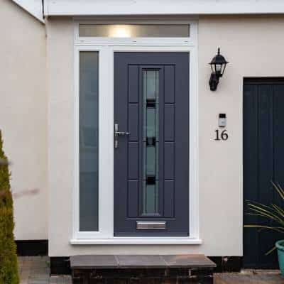 external view of a rockdoor vermont installed by alexnader windows in bramhall