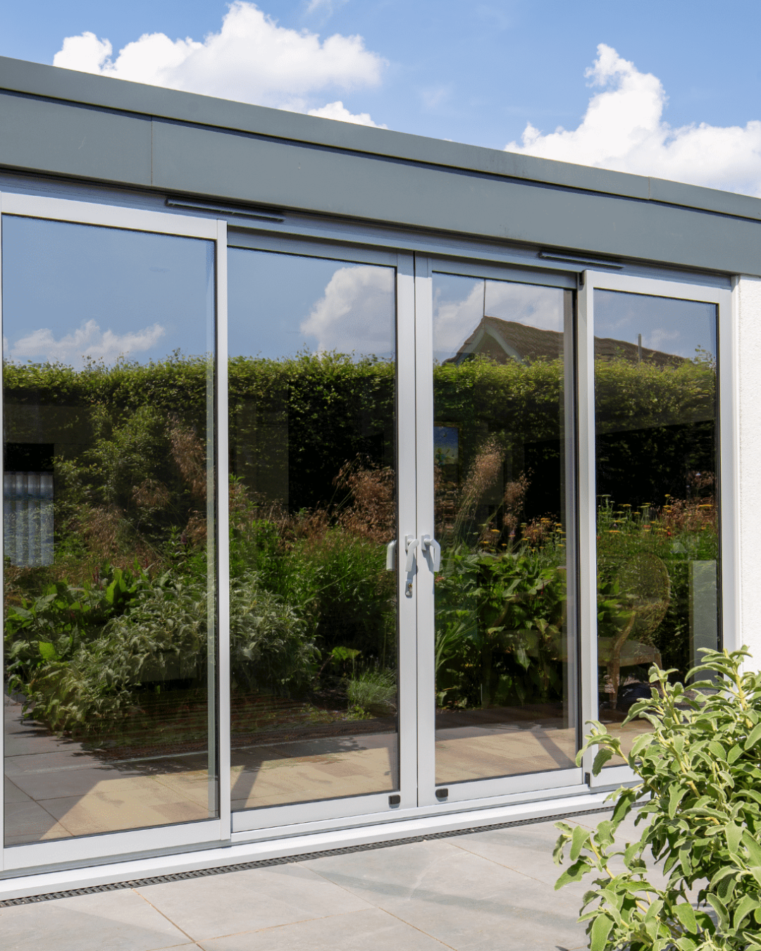 aluminium sliding patio door Wilmslow installed by alexander windows