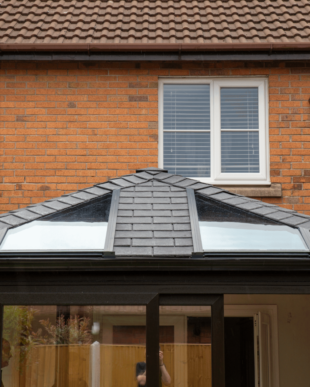 Guardian warm roof conservatory installed by alexander windows in Wilmslow