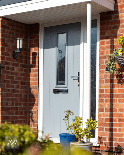 solidor flint 4 composite door installed in macclesfield, cheshire.