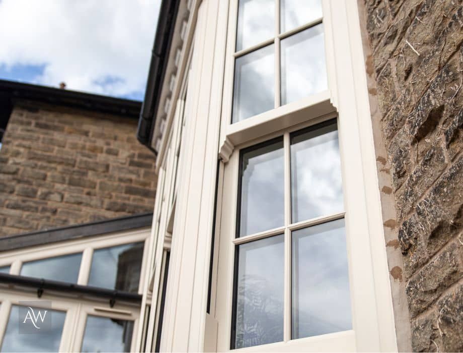 aluk flush windows for cheshire homes