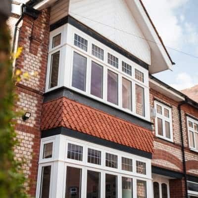Residence collection flush windows installed by alexnader windows
