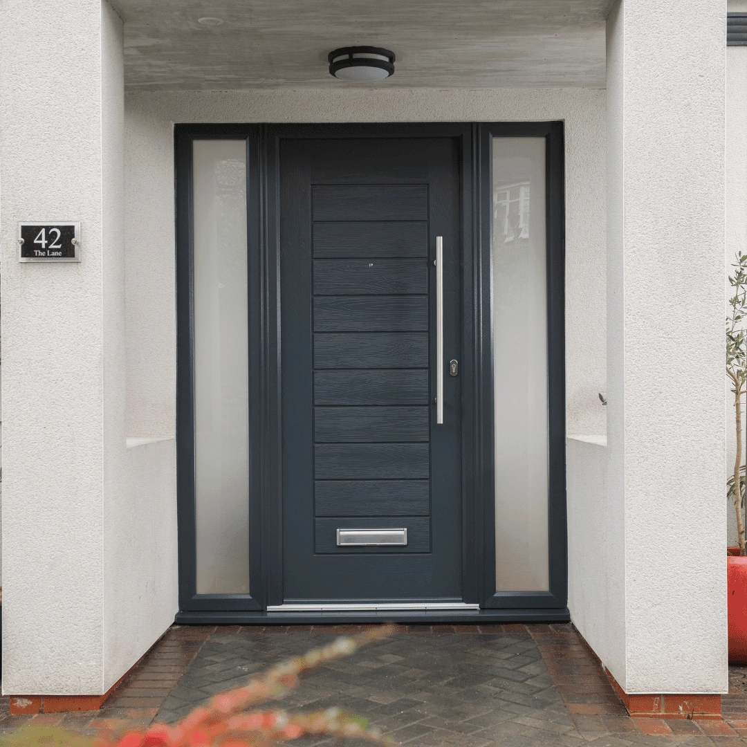 Mint green stable door	