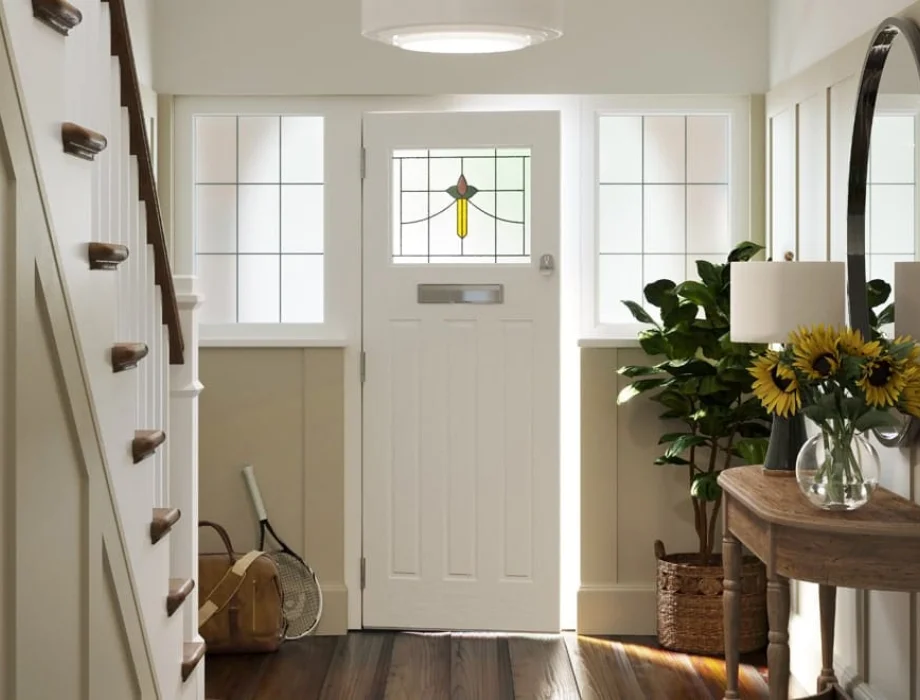 interior view of a rockdoor astoria composite door 