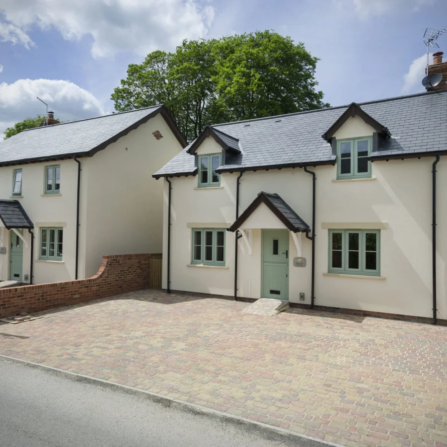 Residence 9 flush casement windows in Chartwell Green