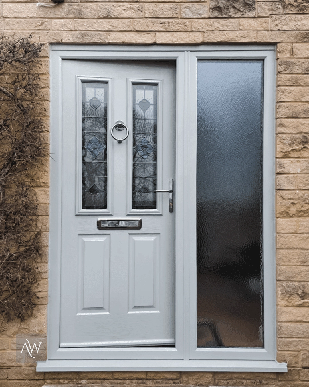 solidor ludlow composite door installed in buxton