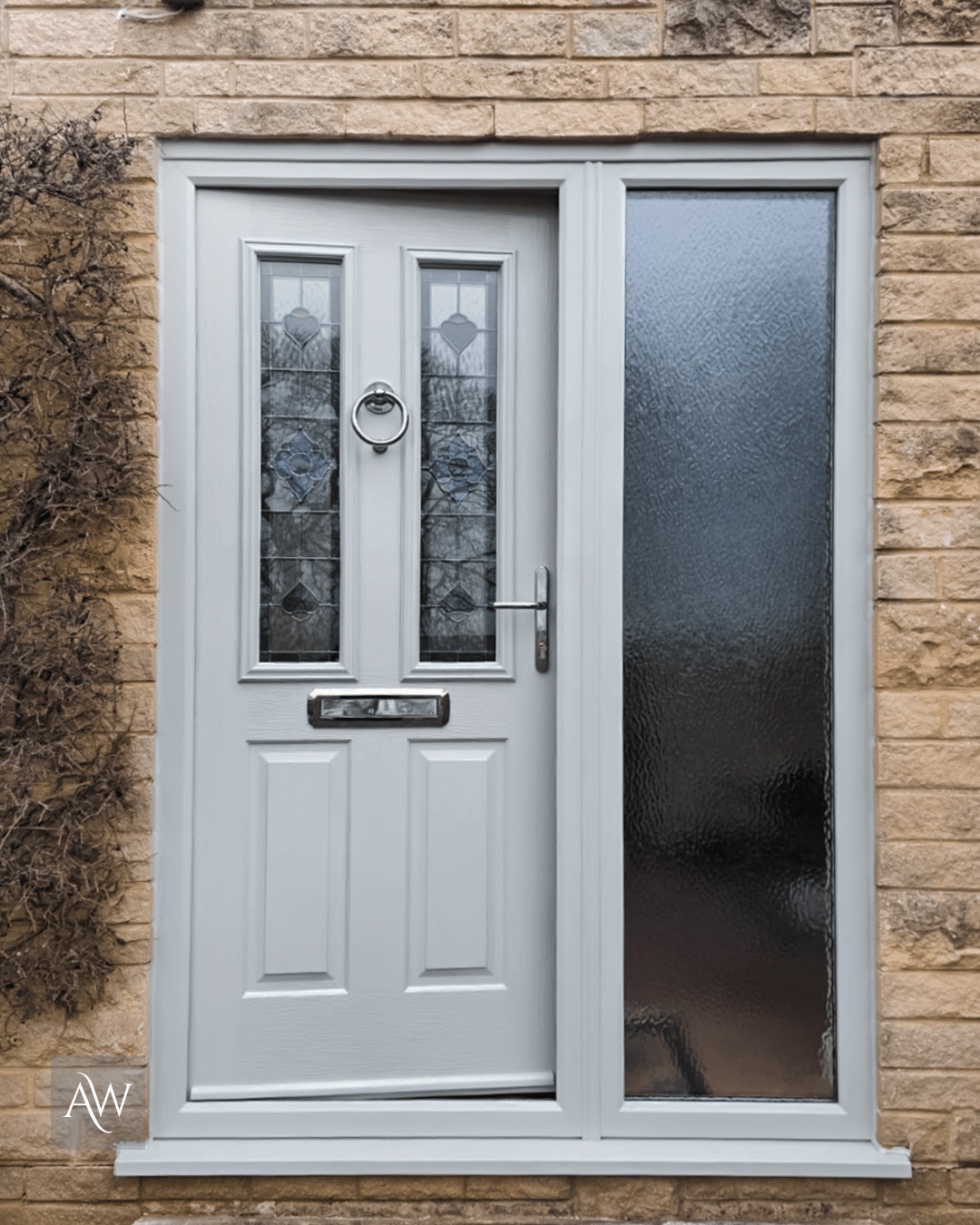 solidor ludlow composite door installed in buxton