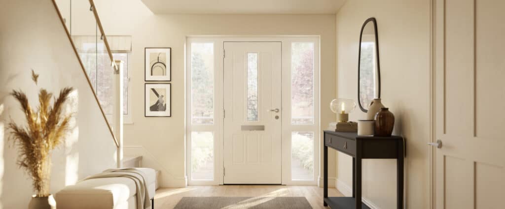 warwick rockdoor with clear glass