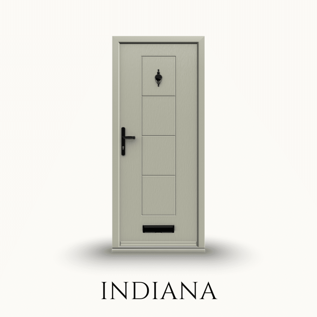 the Indiana by rockdoor is cat flap compatible