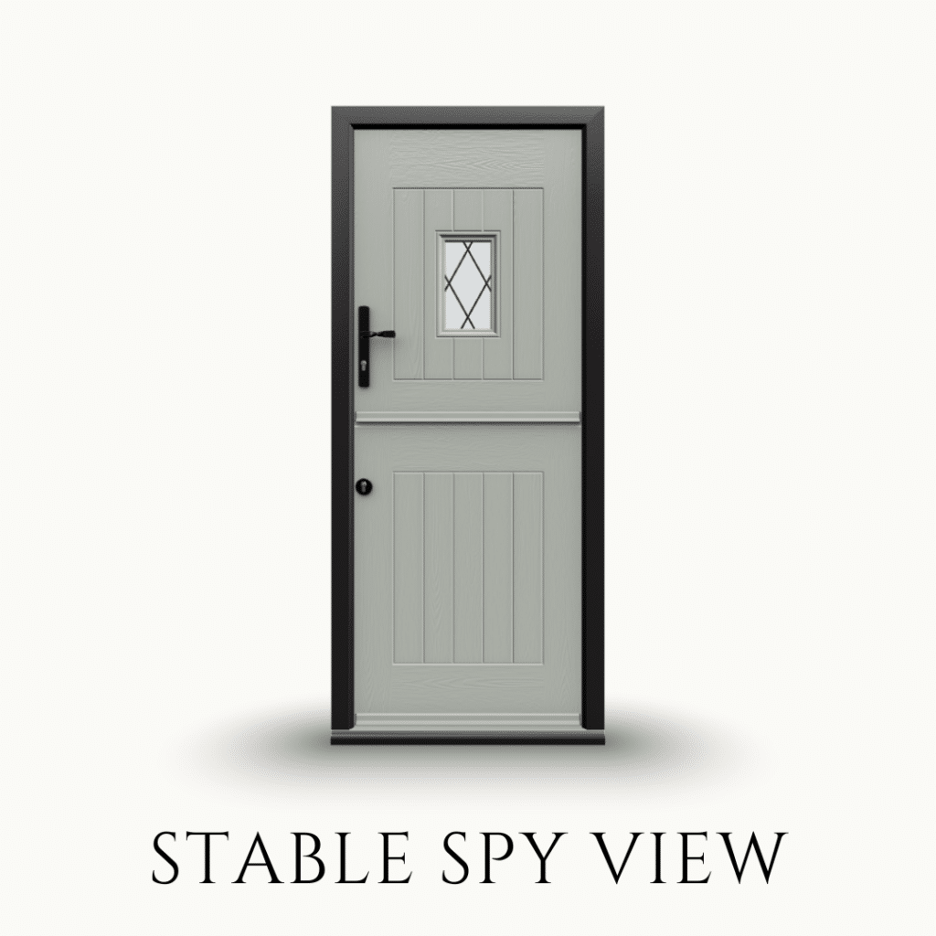 the Stable Spy View by rockdoor is cat flap compatible