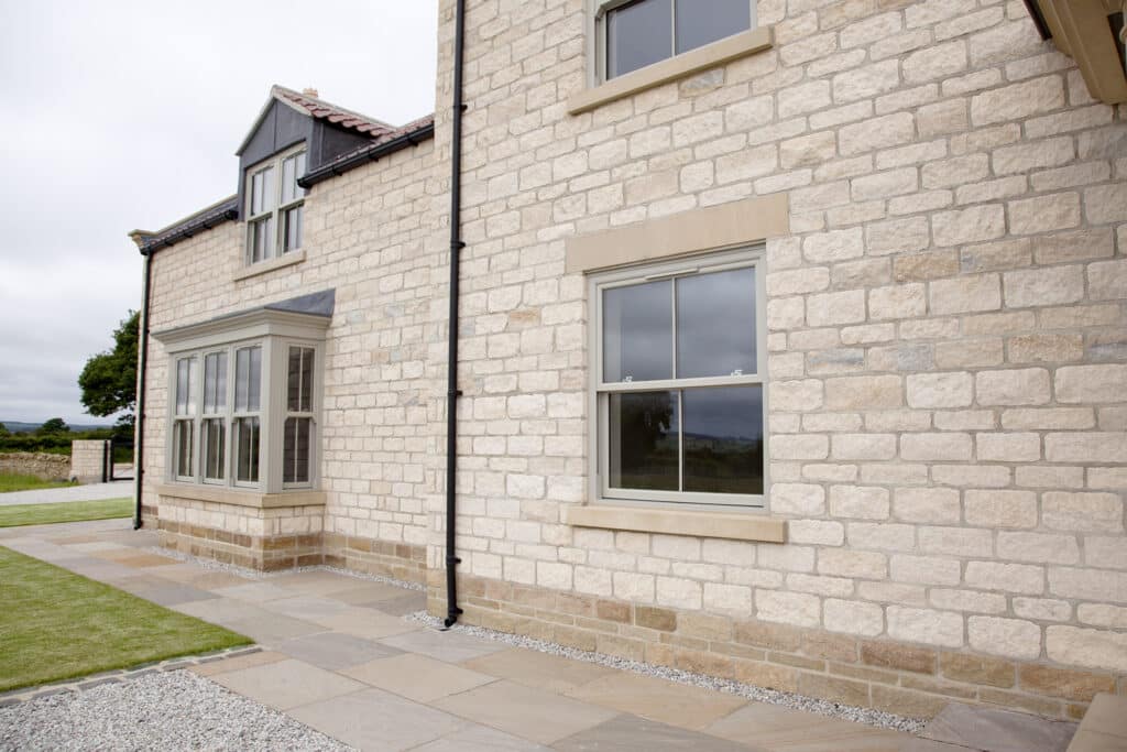 example of sliding sash double glazed windows