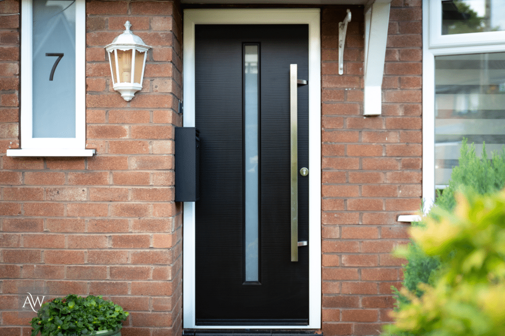 Rockdoor Dune Vision Composite door installed by alexander windows (external view)