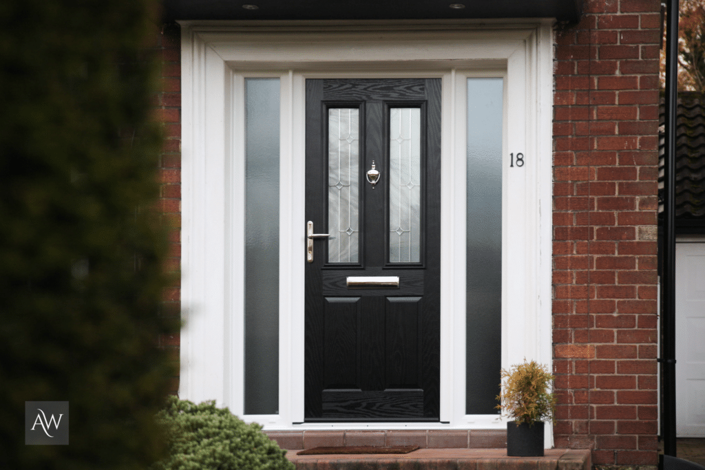 residor toton 2 composite door installed by alexander windows. (external view)