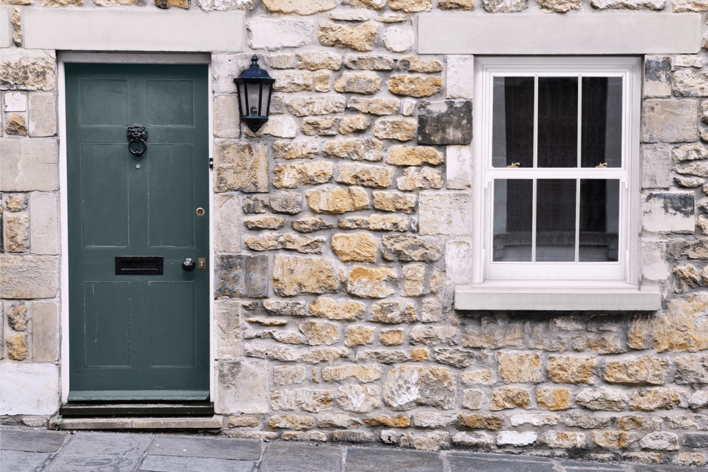 example of double glazed sash window