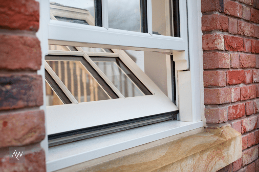 example of a sash double glazing window